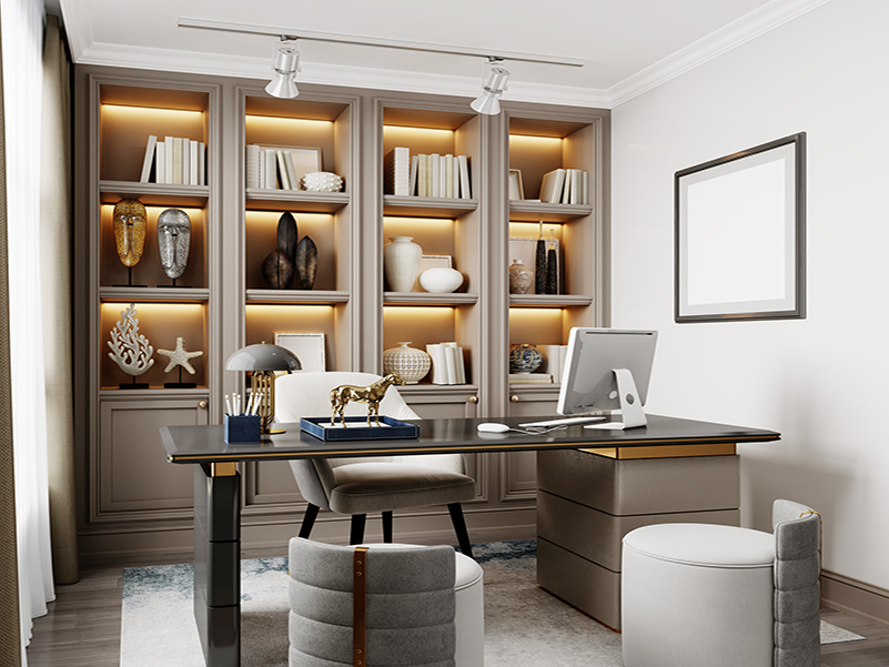 Custom Homeoffice and workspace cabinets - 3
