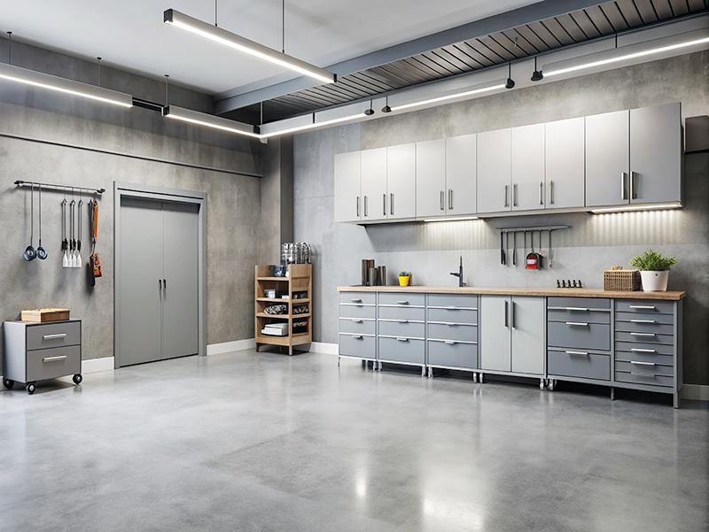 Custom Garage Cabinets, Modern design cabinets